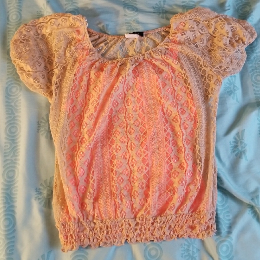 Lacey Blouse cami duo two in one top